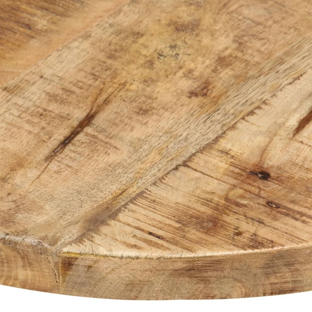 vidaXL Blat z litego drewna mango okrągły 25-27 mm 50 cm Zdjęcie produktu 