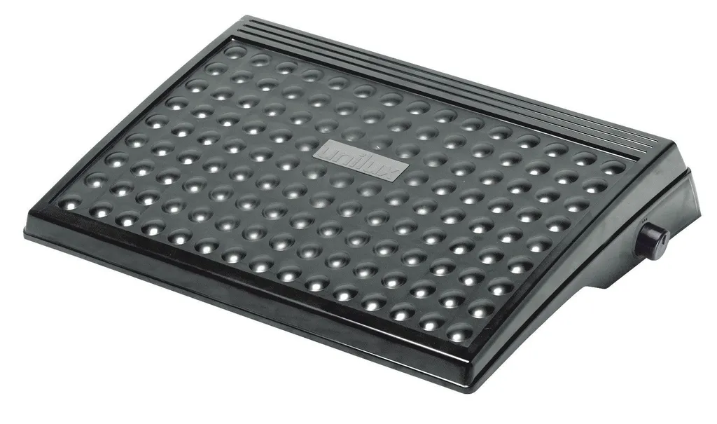 Soulager mal de dos avec le repose-pieds UNiLUX 100340819 noir pro