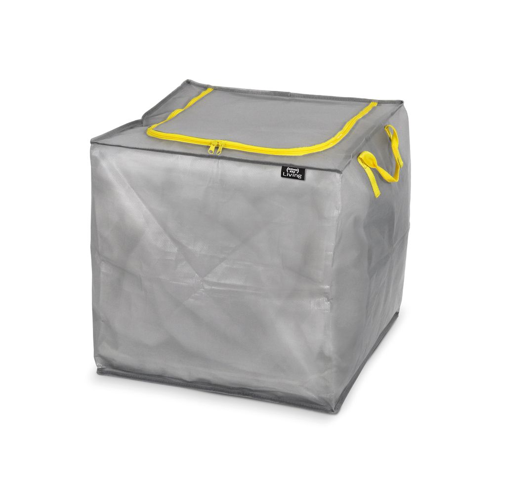 DomoPak Living 5er Set Mehrzweck-Schutzhülle "TAURUS", 90 Liter, 45 x 45 x 45 cm, Tasche für Werkzeug, Trage, Robust und wasserdicht