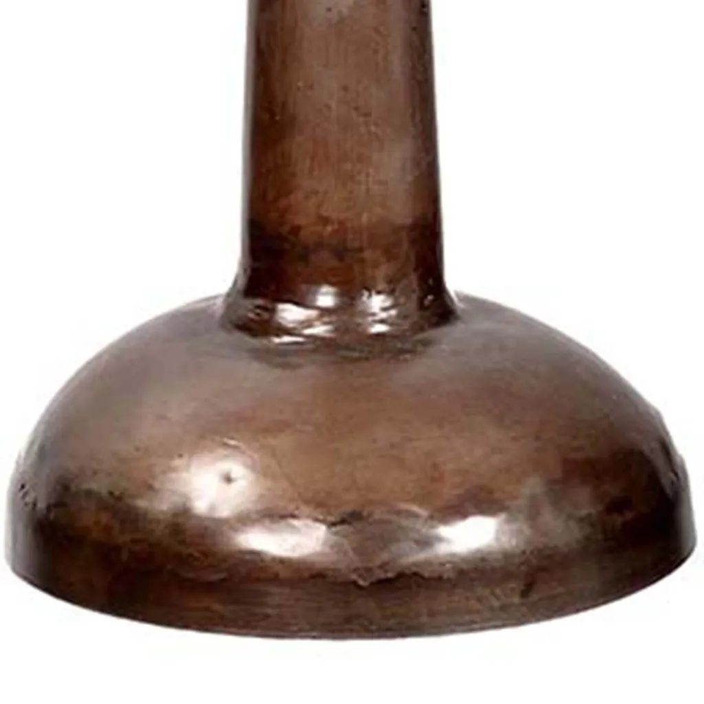 Plafoniera Industriale Ferro a Vista | Finitura Trasparente Artigianale