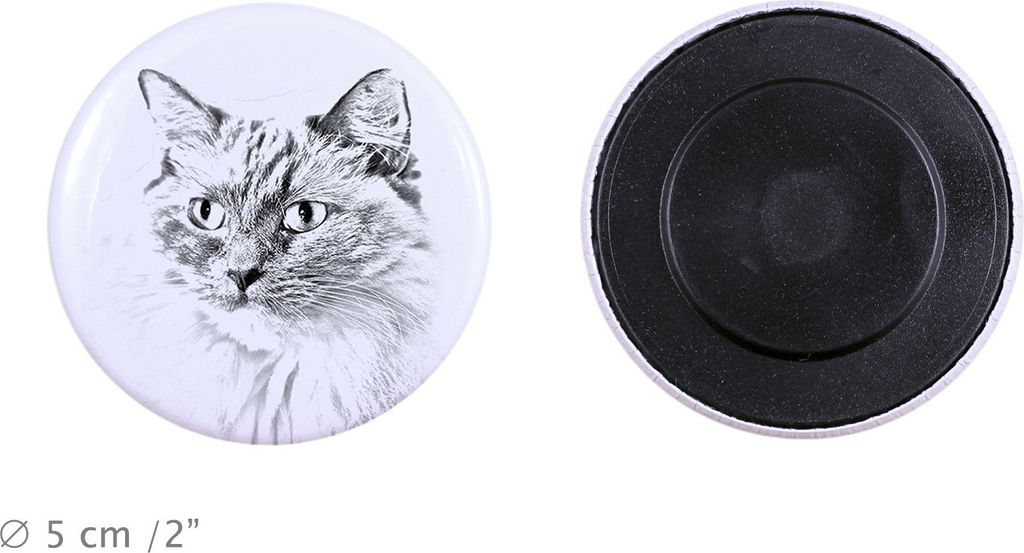 Ragdoll - Sammlung von einzigartigen Magneten, eigenes Foto, Marke Art-Dog