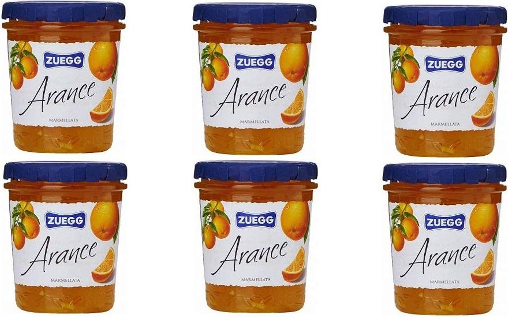 6x Zuegg Arance Marmelade Orangen Konfitüre Brotaufstriche Produktbild 