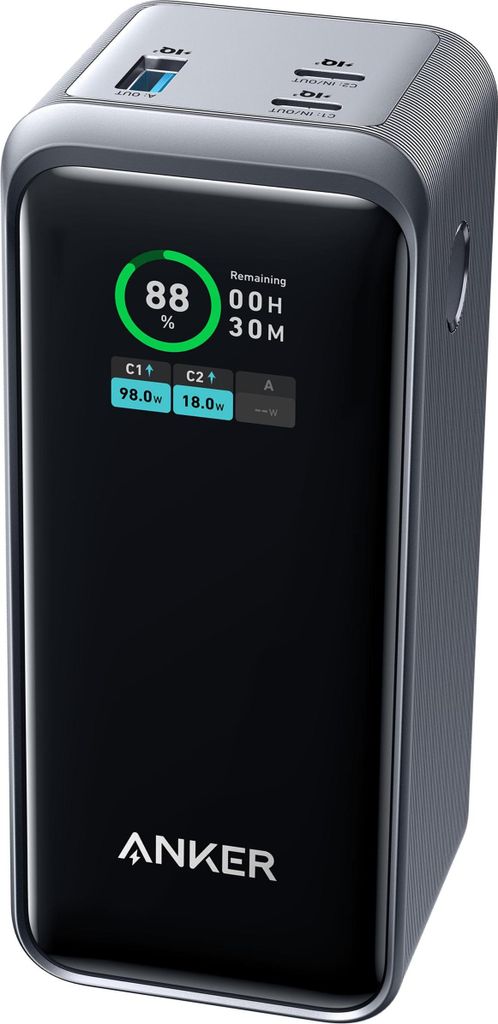 Anker Prime 20000mAh Powerbank (200W) Schwarz Produktbild 
