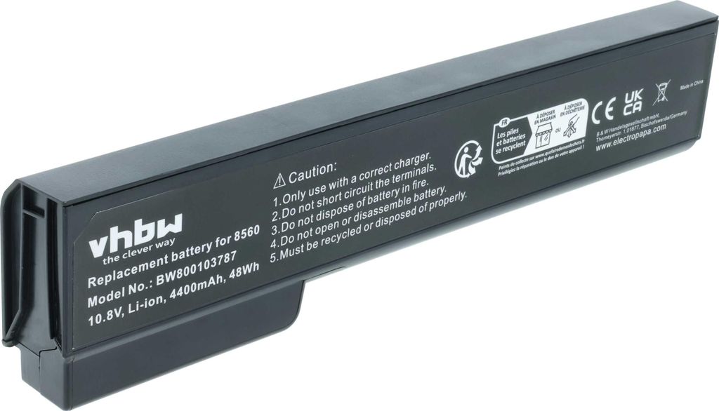 vhbw Akku Ersatz für HP 631243-001, 659083-001, HSTNN-CB2G, Produktbild 