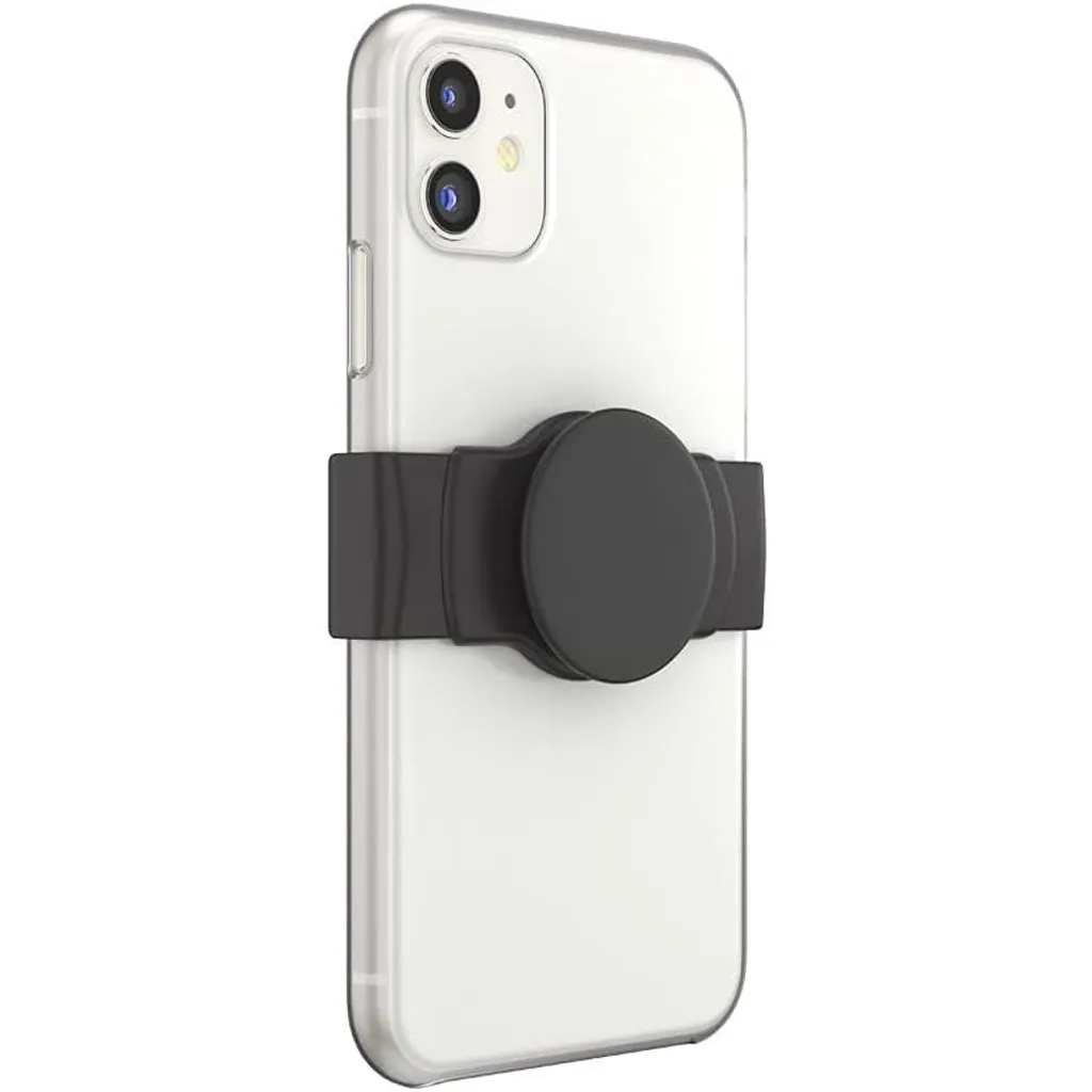 PopSockets 805460 PopGrip Slide Stretch - Grip Nero per Selfie e Video - 4