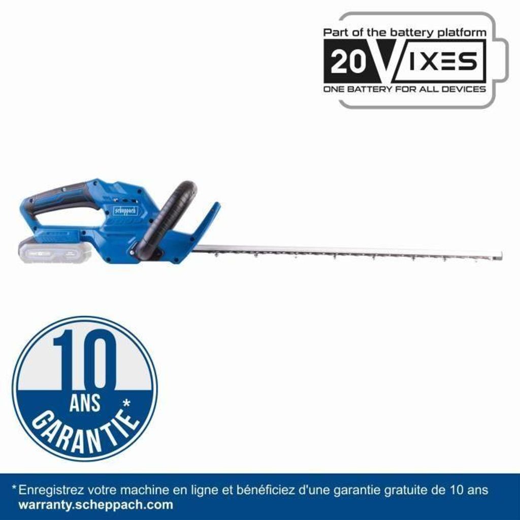 SCHEPPACH C-HT570-X cordless hedge trimmer - SET - 51 cm - Immagine del prodotto 