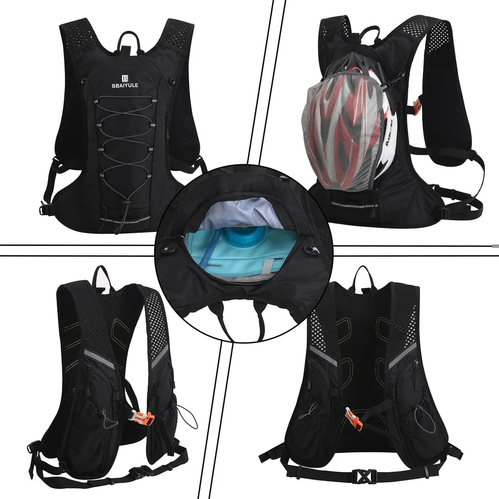 Sac à dos d'hydratation grand modèle avec gourde sans BPA sport vtt