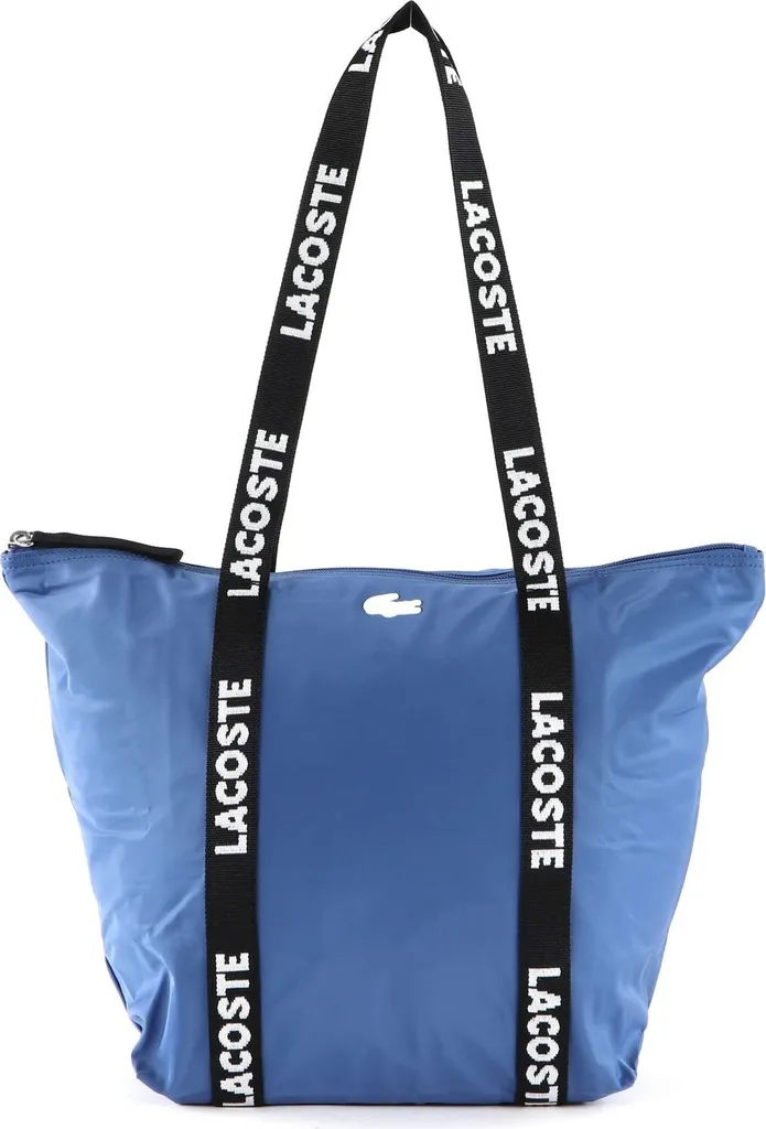 Lacoste Izzie Borsa Shopping Vaporeux Noir Blu - Eleganza Quotidiana