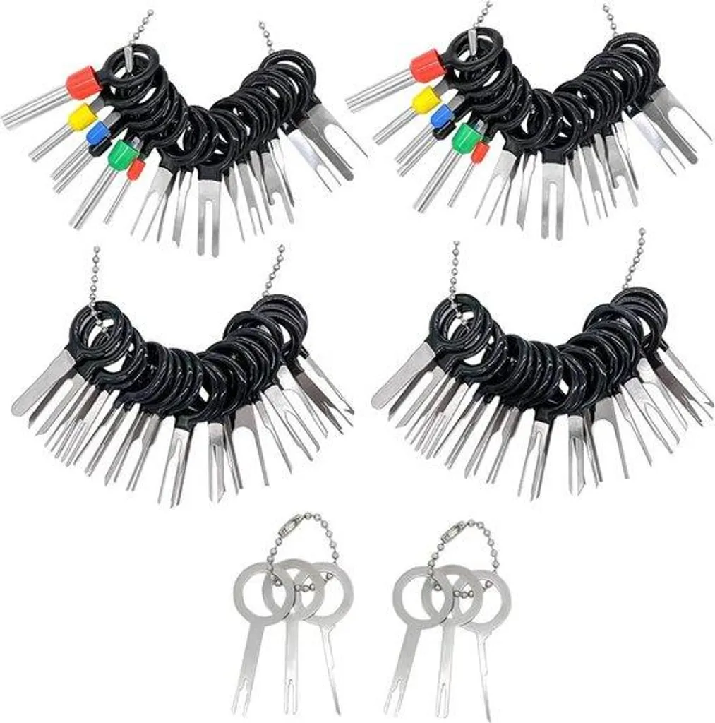 Kit de Bornes Électriques avec Pince à Sertir - Coffret de 1200 Pièces