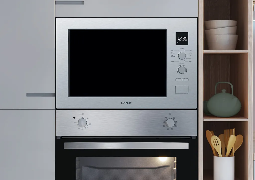 Micro-ondes Encastrable 25l Candy : Idéal pour Cuire et Gratiner en Inox