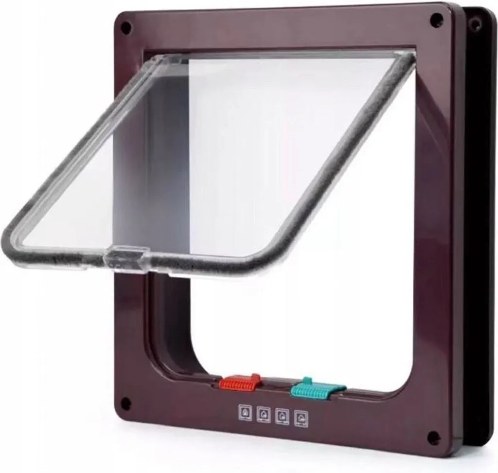 Gattaiola Magnetica 19x20 cm per Gatti e Cani Piccoli | Porta Basculante 10937