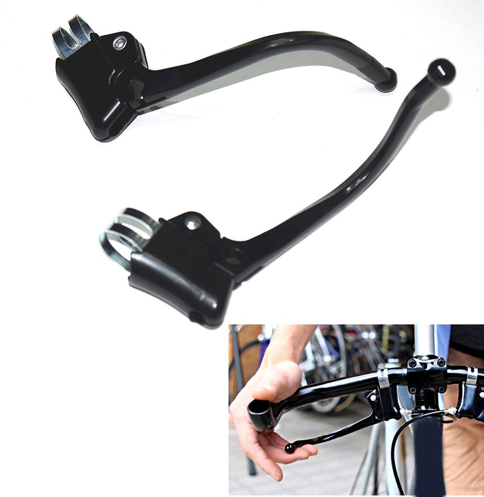 1 Paar Fahrradbremshebel City Retro Road Lenker Bent Bar Fixed Gear Griff Teil