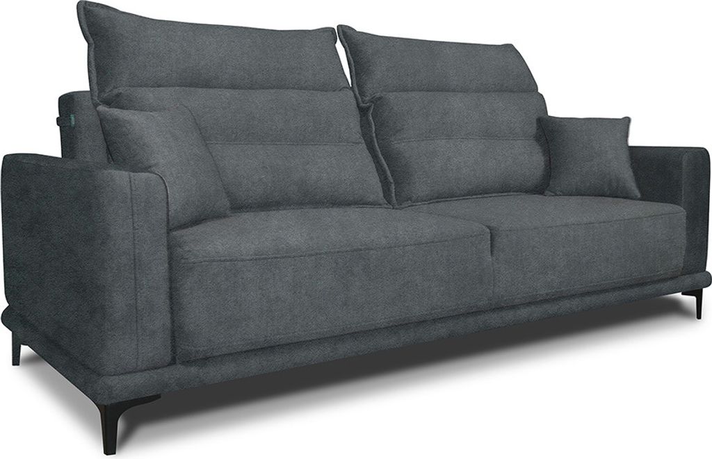 Sofa Vitalispa Caprioli Anthrazit 236 cm, Model 38772