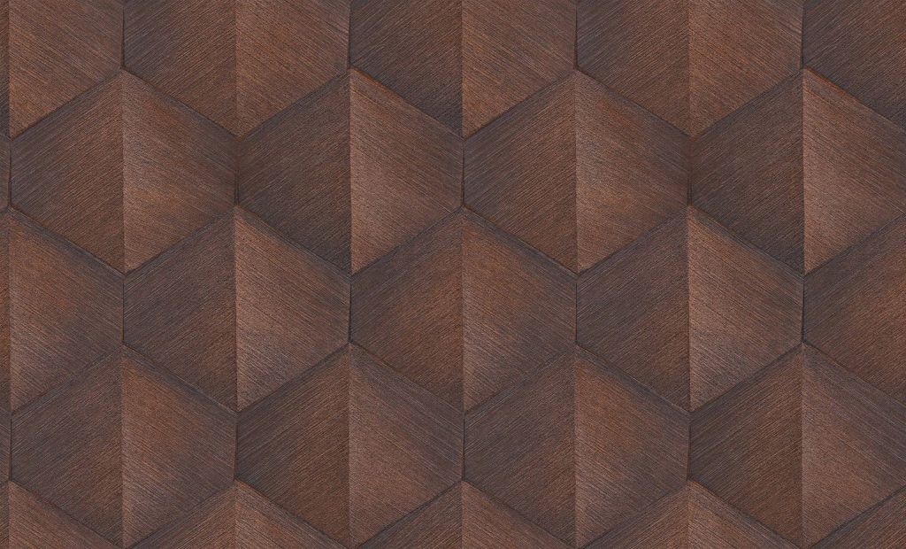 luksusowa tapeta 3D o delikatnej fakturze z metalicznym Zdjęcie produktu 