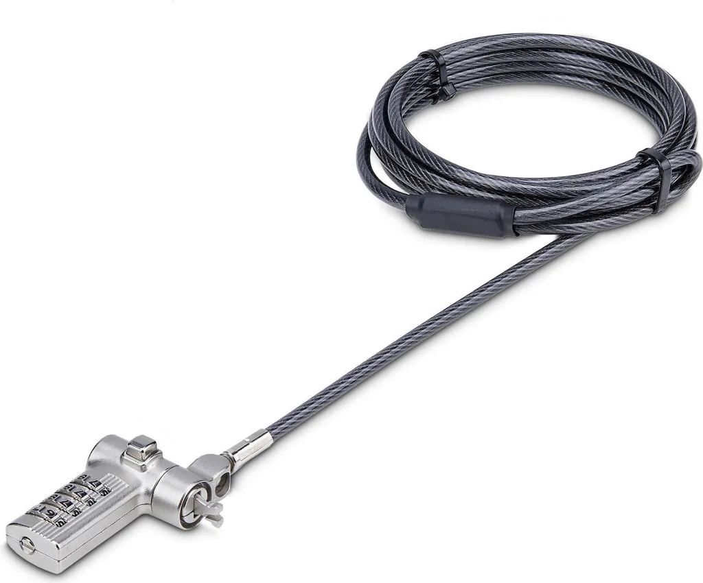 Câble Antivol pour Ordinateur Portable Compatible Noble Wedge et Nano