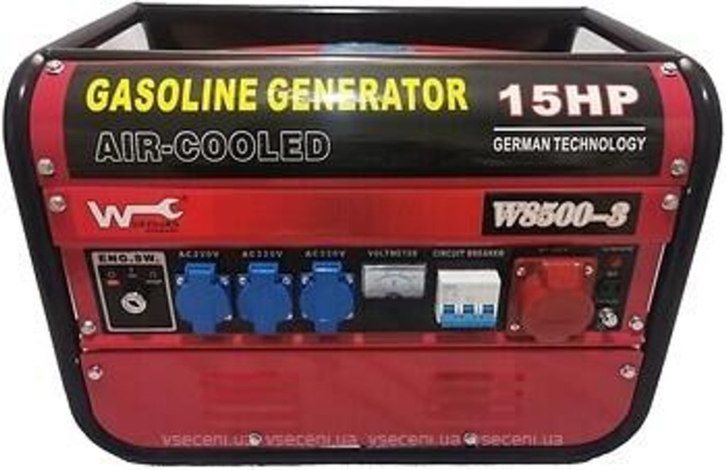 Stromerzeuger 8500W 4-Takt 6,5 PS Generator Benzin Produktbild 