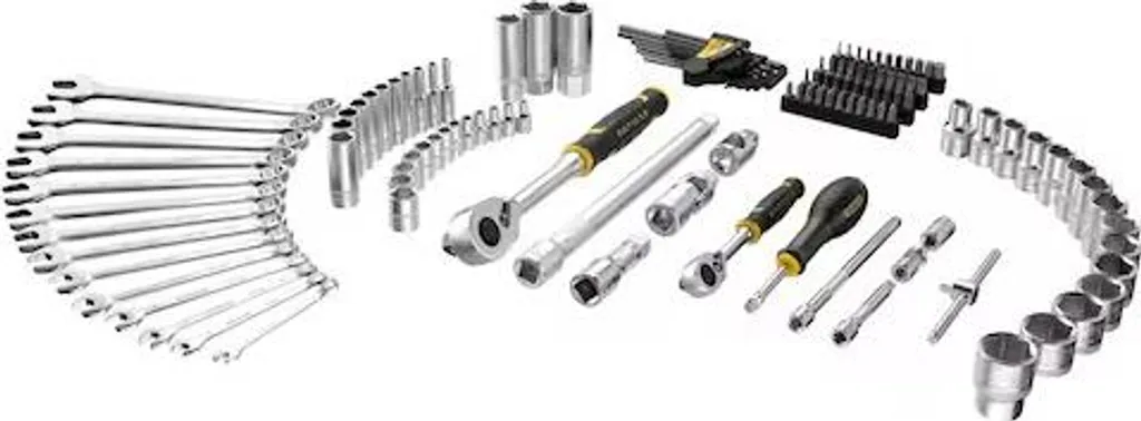 Mallette Outils Stanley 126pcs Pro-Stack avec Cliquets Ergonomiques Noir - 4