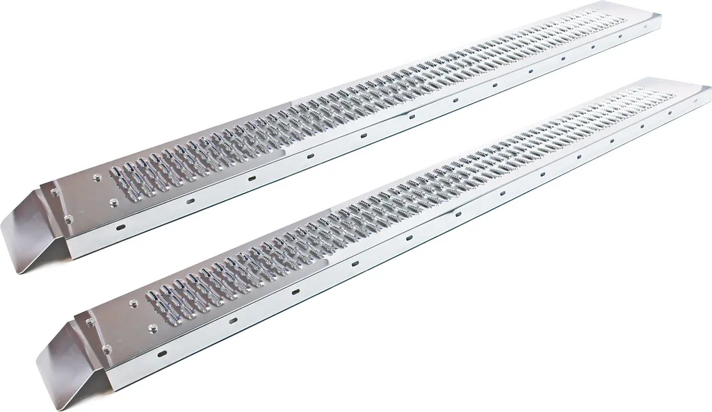 Set 2 Rampe Wiltec 160cm Acciaio Zincato 400kg per ATV e Moto