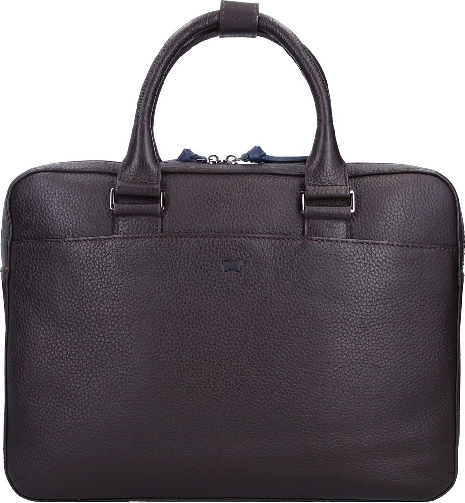 Braun Büffel Novara Aktentasche Leder 38 cm Laptopfach Produktbild 