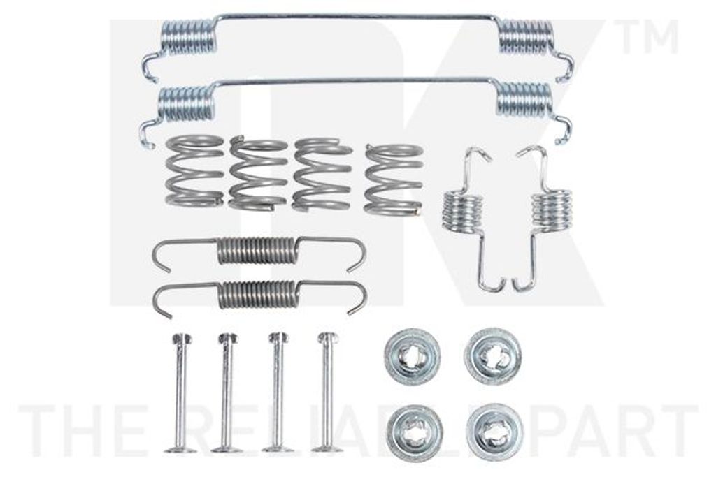 NK HINTEN Zubehörsatz Bremsbacken SMART FORTWO Coupe 451 CITY-COUPE 450
