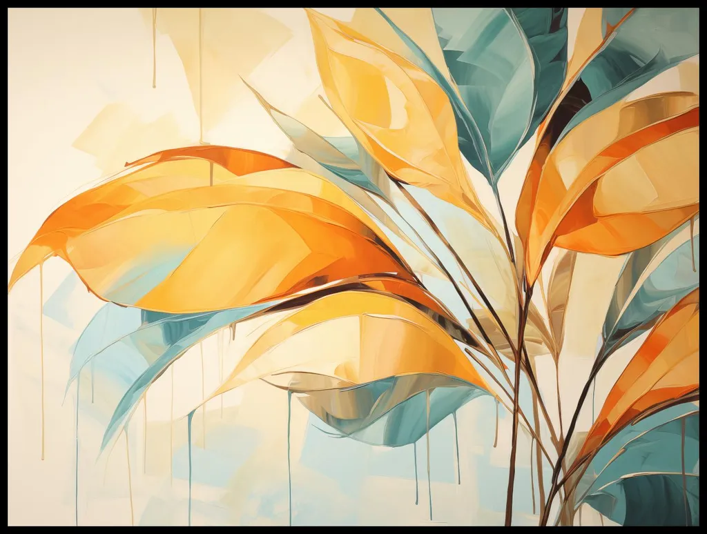 Tableau Mural Couleurs de la Nature 100x75 cm - Décoration Grand Format