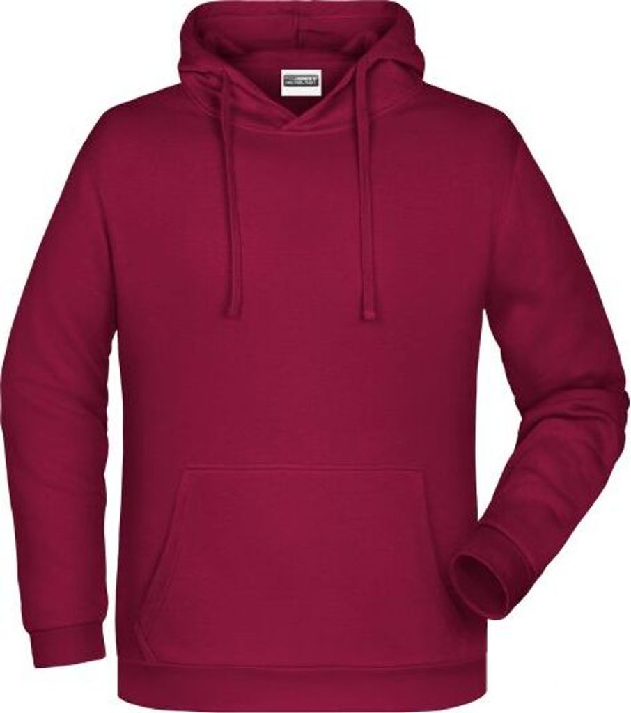 Promo Hoody Man Klassisches Kapuzensweat wine, Gr. S