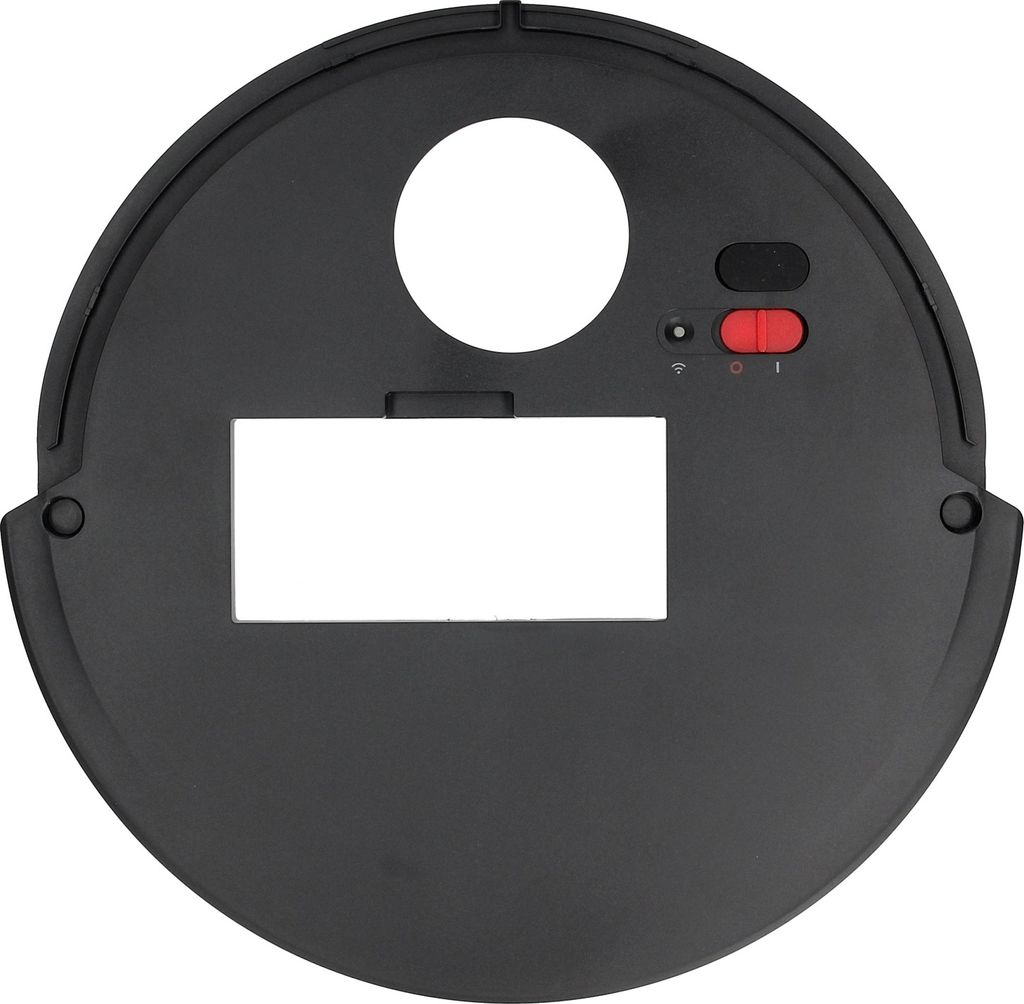 easyPART passend für 201-2417-2340 Ecovacs Obere Abdeckung (schwarz) für Staubsauger-Roboter