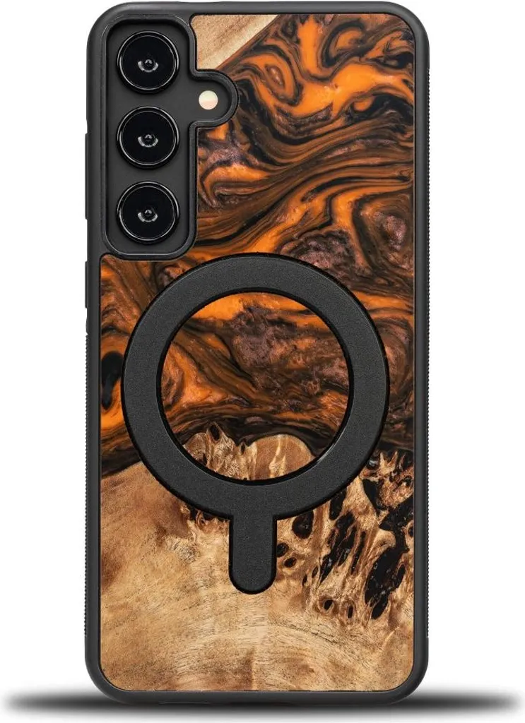 Bewood Cover per Samsung Galaxy S24 FE 5G Arancione MagSafe Unica