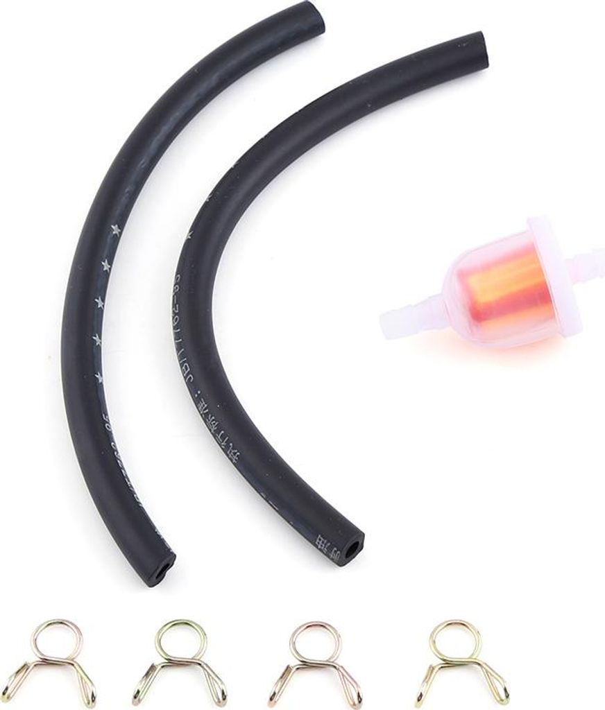 Benzinbrennstofffilter, Filterkit, einfach zu installieren, universelles Dirt-Fahrrad für 49cc-160cc Mini Moto Ersatzreparatur