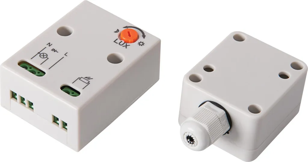 Interruttore Crepuscolare AZ 10A ideale per Illuminazione Esterna 2300W