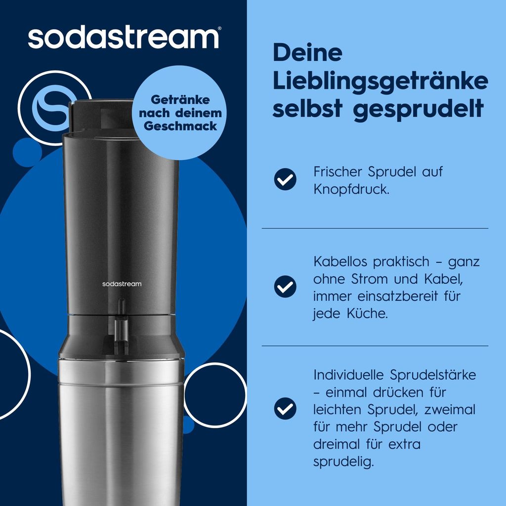 SodaStream CRYSTAL 3.0 Wassersprudler
