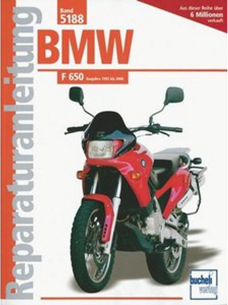 BMW F 650 Baujahre 1993 bis 2000 Immagine del prodotto 