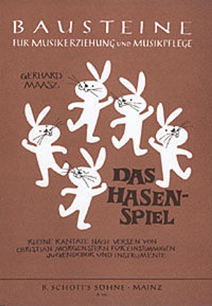 Das Hasenspiel - Partitur - Maasz, Gerhard