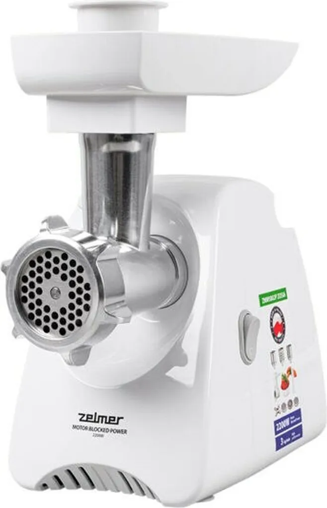 Hachez sans effort les viandes difficiles : Zelmer ZMM5801P 2200 W
