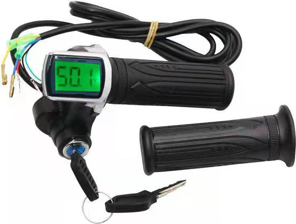 24V / 36V / 48V Elektrický bicykel Twist Grip Throttle s Obrázok produktu 