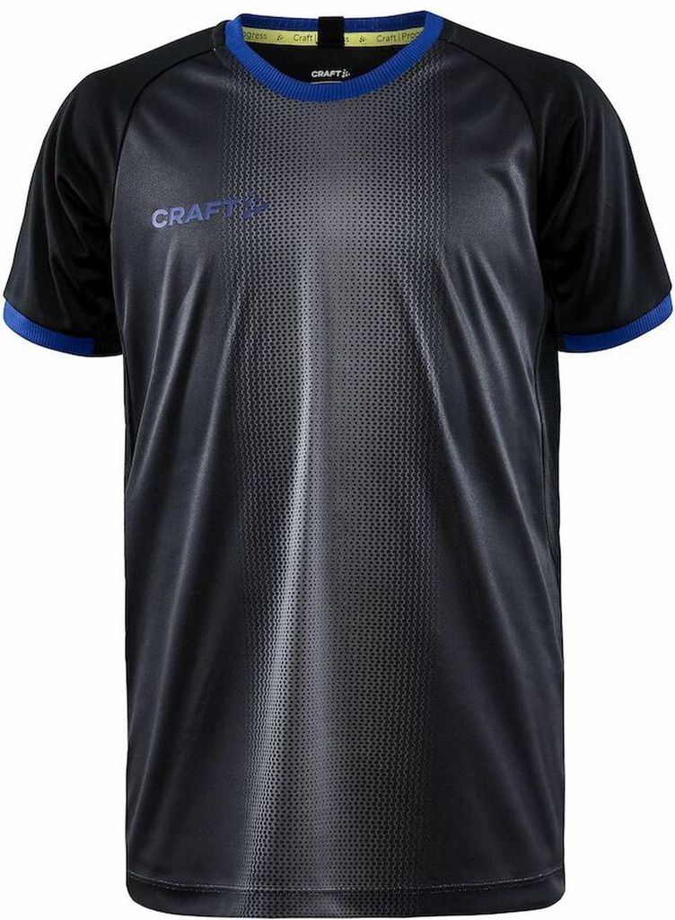CRAFT Progress 2.0 Graphic Jersey JR Navy/Sweden Yellow 158/164
