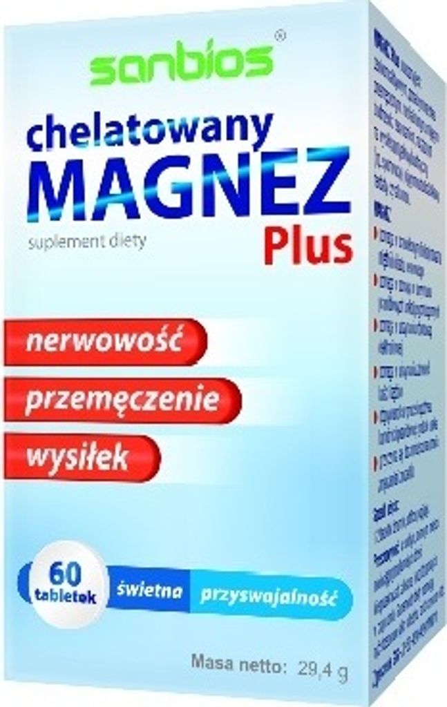 SANBIOS Magnesium Plus 60 Tabletten