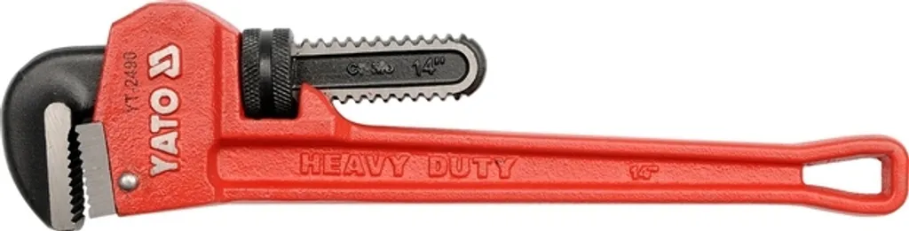 Clé à molette Yato YT-2492 robuste avec mâchoire à ouverture large