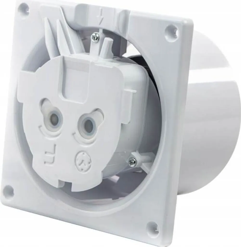 Aérateur de Salle de Bain 100mm airRoxy dRim avec Temporisation Intégrée