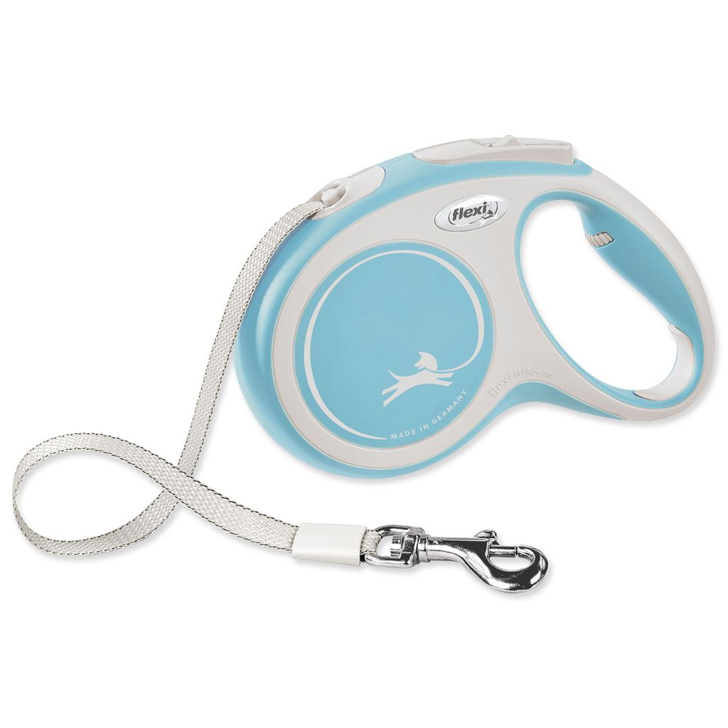 Laisse New Comfort M Tape 5 m light blue Flexi Image du produit 