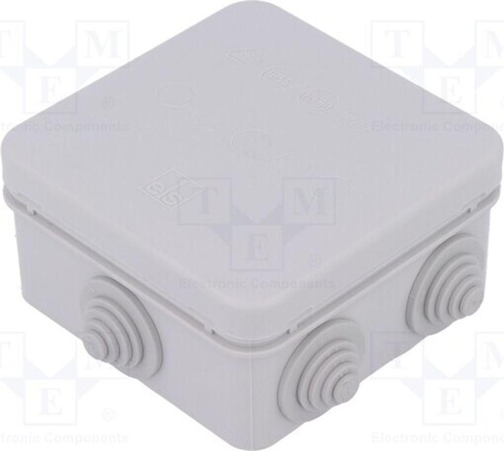 1x Gehäuse: Verbindungsdose Y: 85mm Z: 42mm X: 85mm IP55 32298001 Elektro-Instal