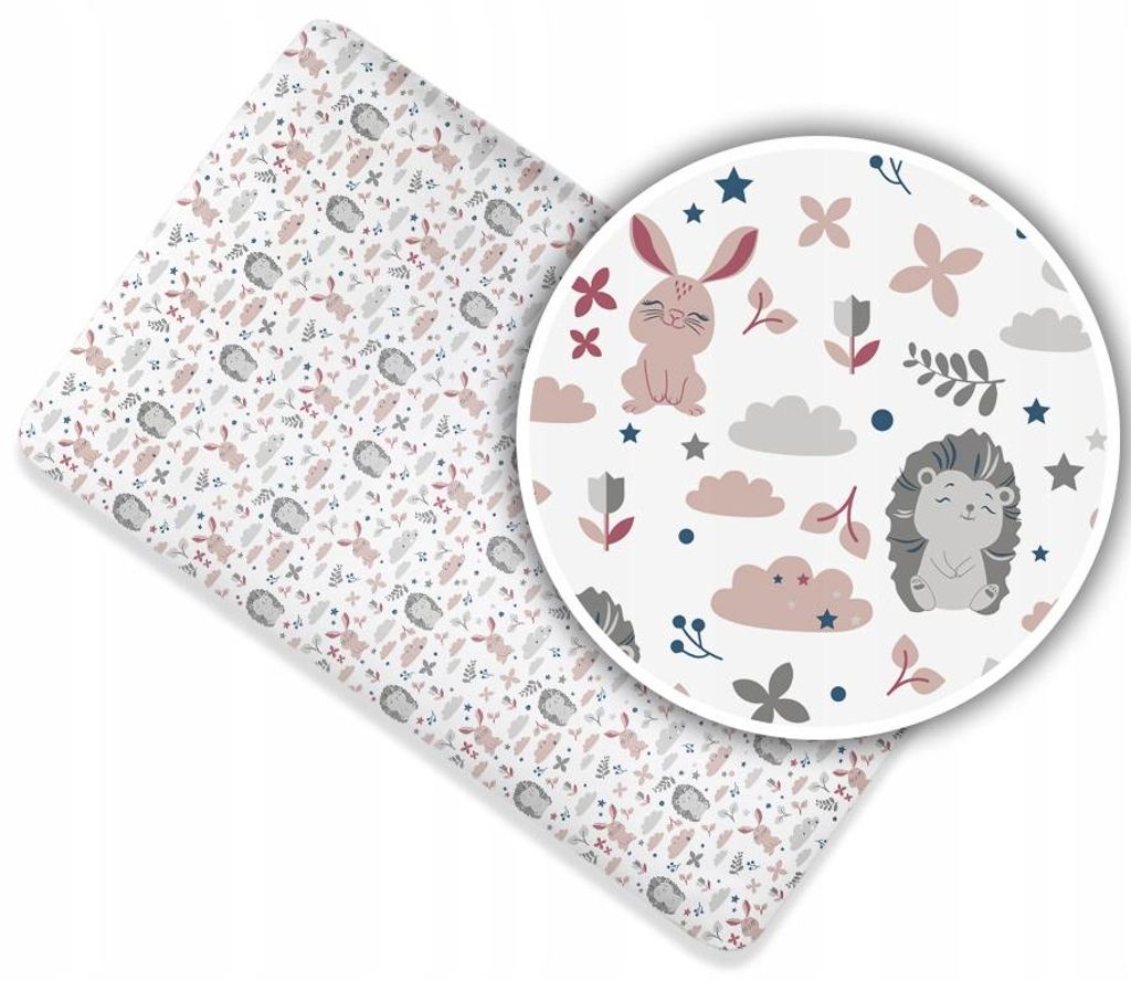 Spannbettlaken 90x180 cm für Kinderbett – 100% Baumwolle