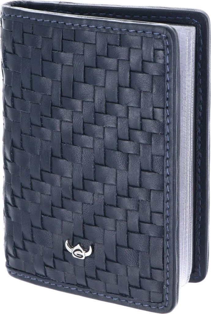 Golden Head Leder Cordoba RFID Protect Kartenetui 4431 Marineblau dunkelblau