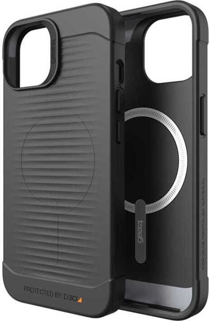 Handyhlle Zagg Gear4 Havana Snap fr iPhone 14, Schwarz Produktbild 