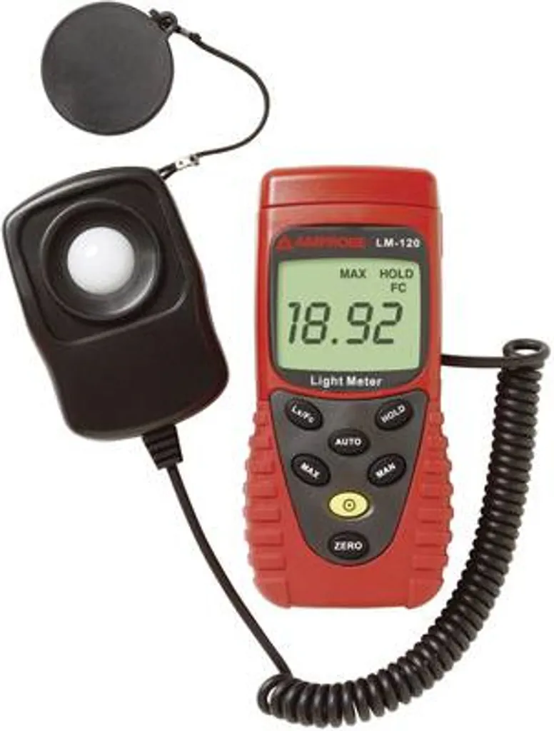Luxmètre Amprobe LM-120 Idéal pour Contrôle Éclairage Bureaux et Ateliers