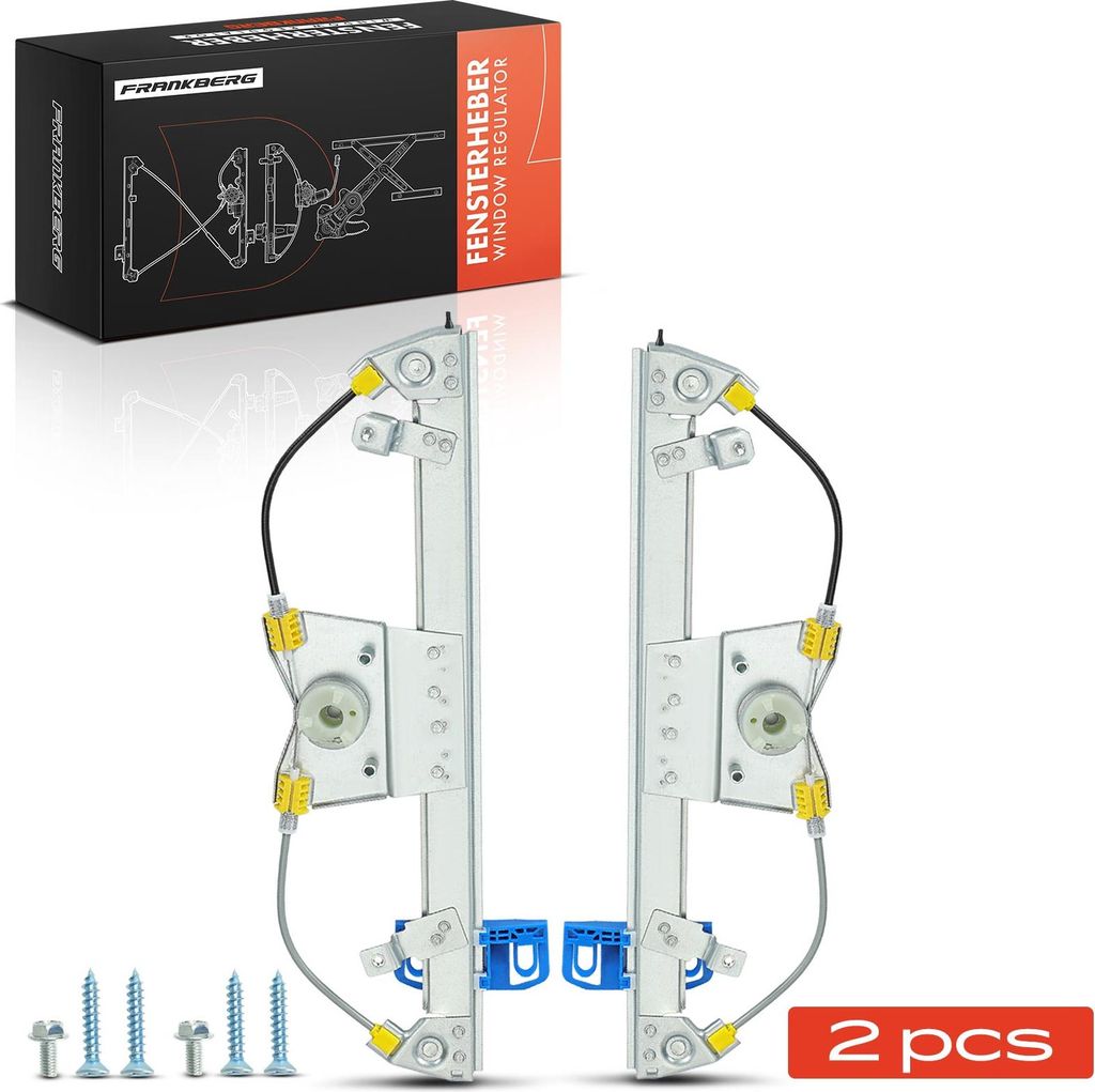 Frankberg 2x Fensterheber Elektrisch Ohne Motor Vorne für Fiat Panda 312 319 Panda Van 312 519 0.9L 1.0L 1.2L Bj ab 2012