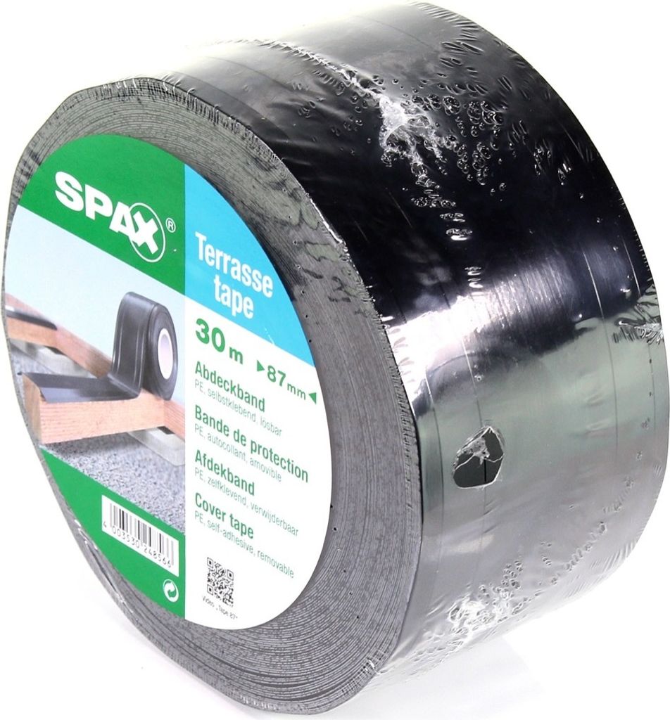 SPAX® 4000009186419 SPAX® Terrassen-Tape Gewebeband schwarz Obrázok produktu 