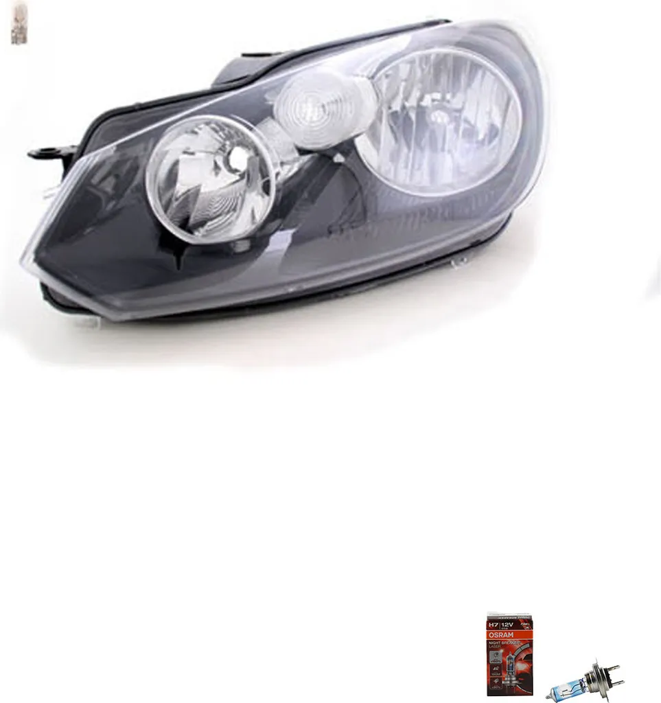 Kit Faro Golf VI Sinistro + Osram Night Breaker: Sicurezza Notturna