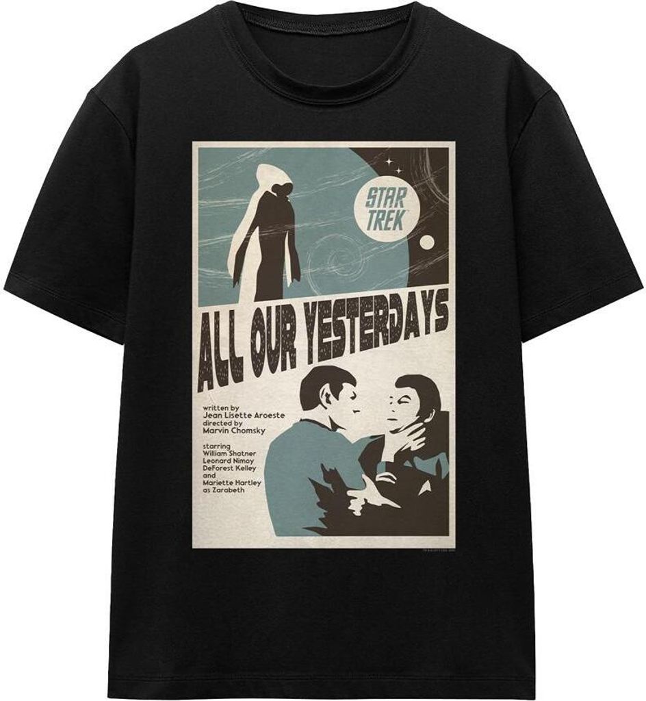 Star Trek - "The Original Series Episode 78" T-Shirt für Herren/Damen Uni TV16795 (L) (Schwarz)