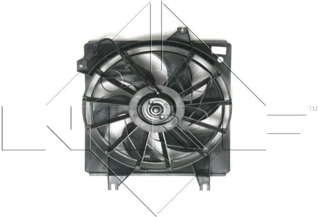 Ventilateur radiateur Coupé RD : Stop Surchauffe avec OE 2523129000 NRF